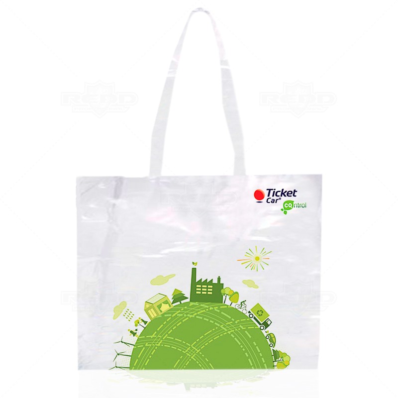 Sacola Personalizado em PVC Cristal para Brinde