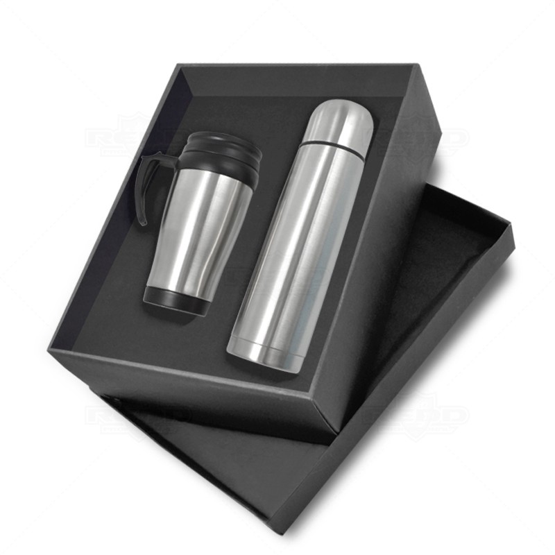 Kit Garrafa com Caneca Promocionais