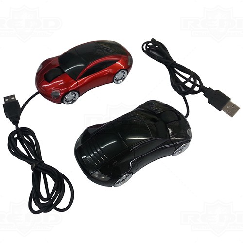 Mouse em formato de carro personalizado