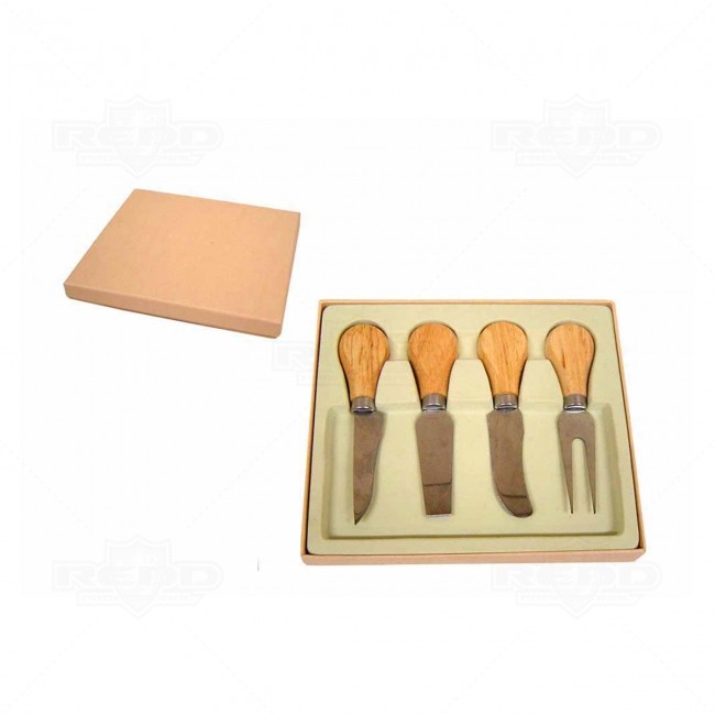 Kit Queijo com 4 Peas Personalizadas