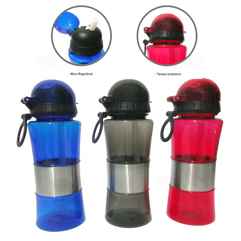 Squeeze em Semi Metal para Brindes 400ml