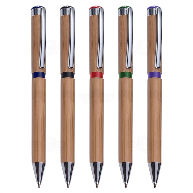 Caneta Ecolgica de Bambu Personalizada