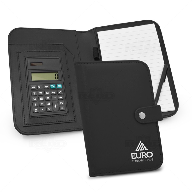 Bloco de Anotaes com Pautas e Calculadora Personalizado