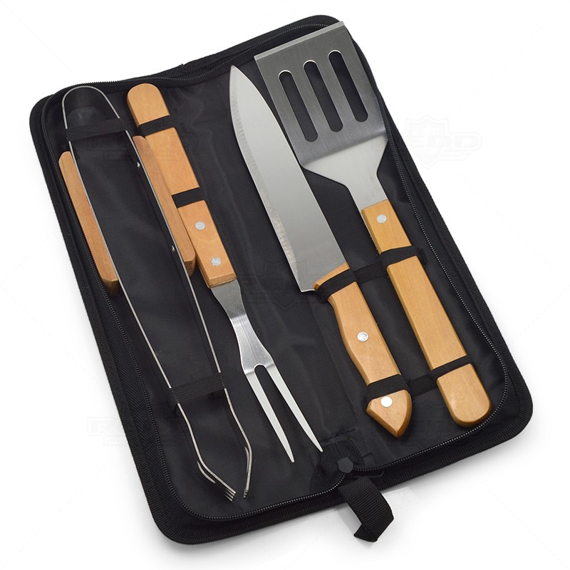Kit Personalizado para Churrasco com 4 Peas