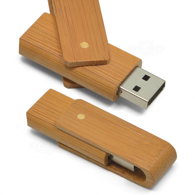 Pen Drive de Madeira Personalizado
