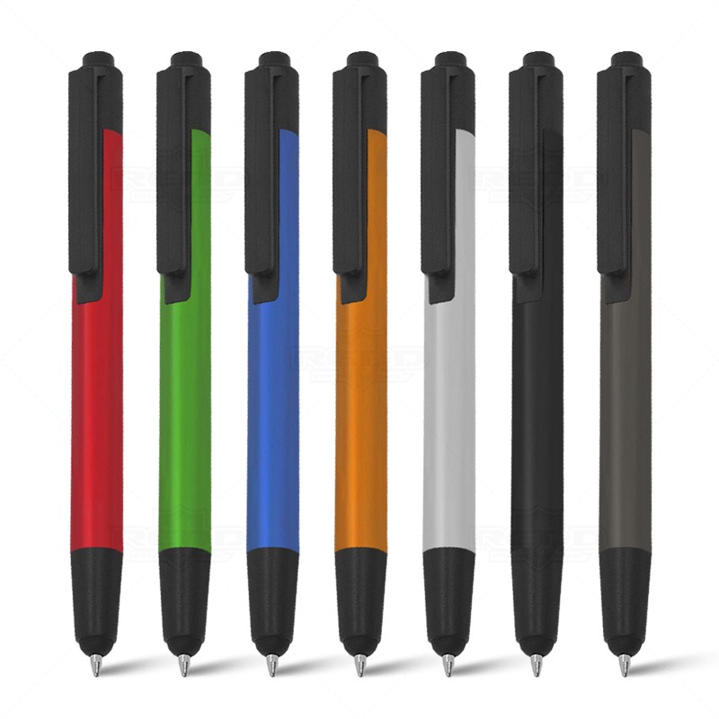 Caneta de Metal com Ponteira  Touch Personalizada