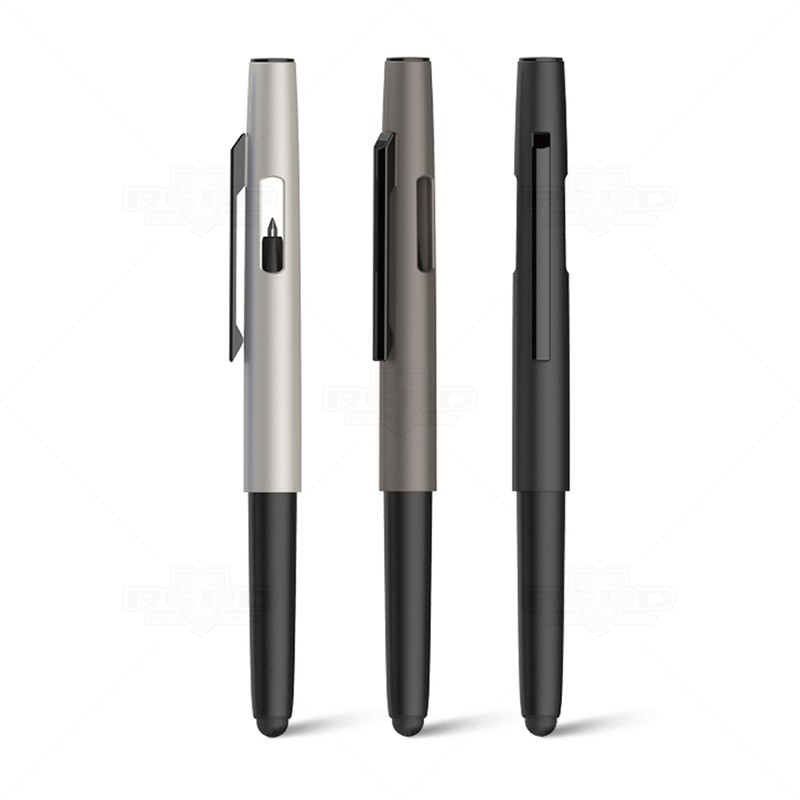 Caneta Plstica com Ponteira Touch Personalizada
