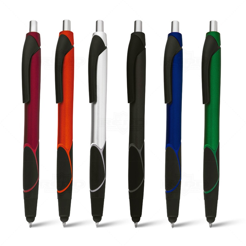 Caneta Plstica com Ponteira Touch Personalizada