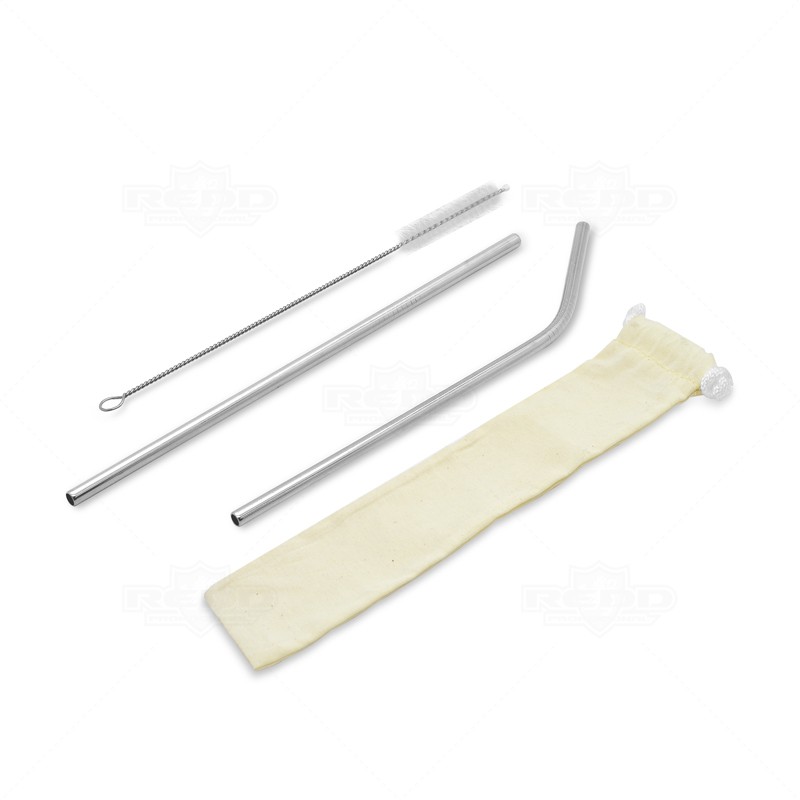 kit Canudo com Embalagem Personalizado