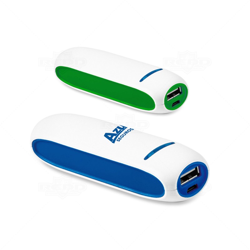 Carregador Porttil Power Bank 1800mAh Personalizado