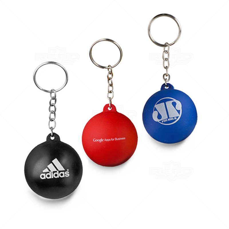 Chaveiro Anti-Stress Bolinha Personalizado