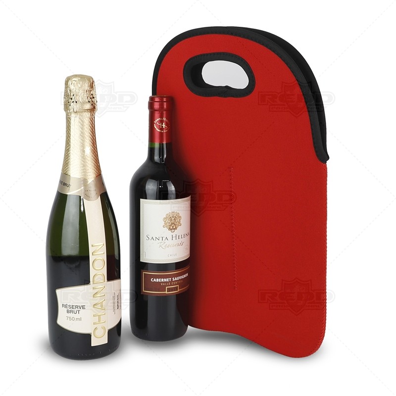 Sacola Isotrmica para 2 Garrafas Personalizada