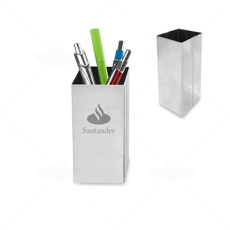 Porta Caneta de Metal Personalizado