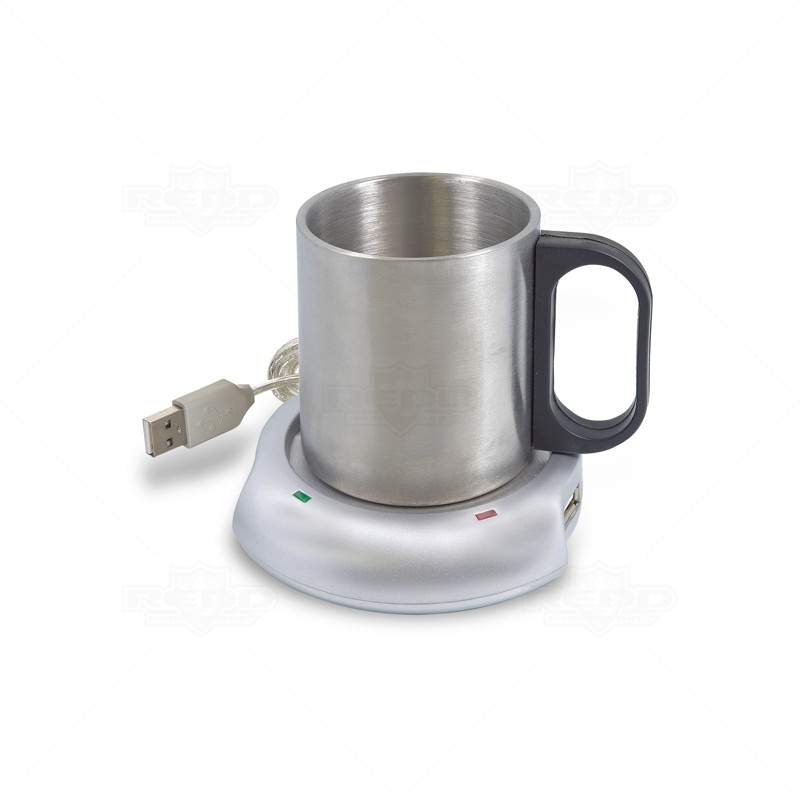 Caneca com Aquecedor USB Personalizada