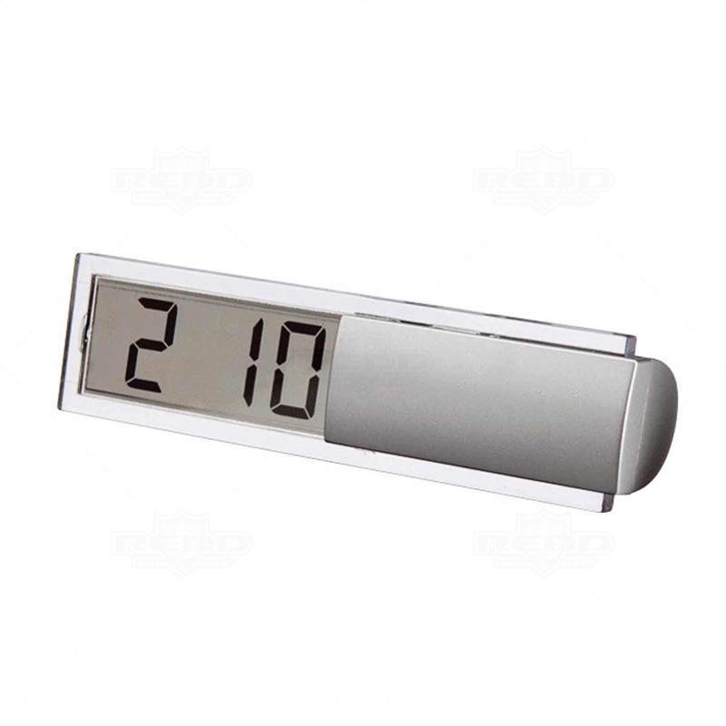 Mini Relógio de Mesa LCD Digital para Brindes
