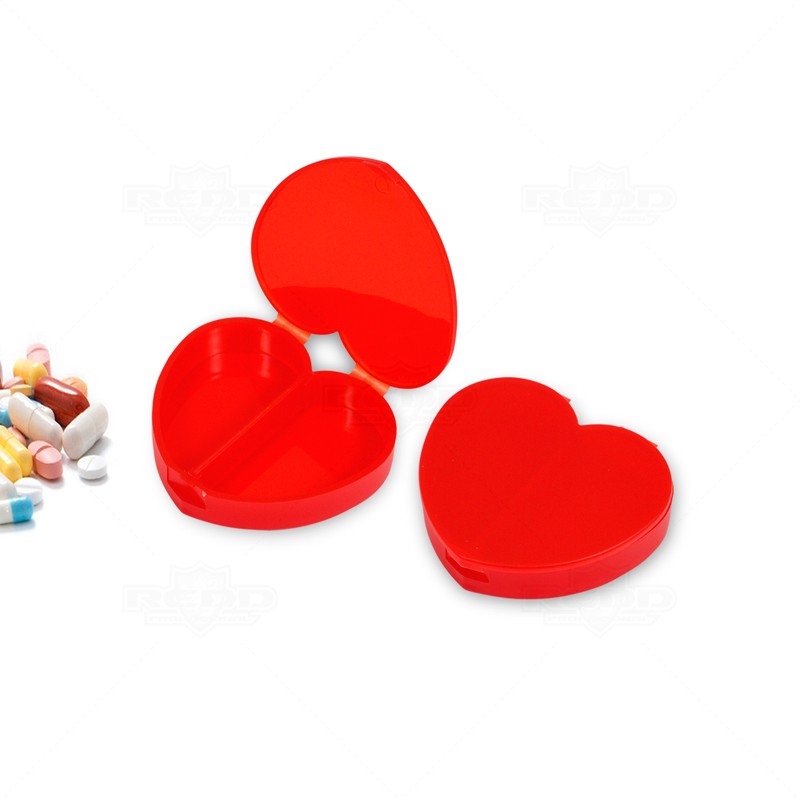 Porta Comprimidos Personalizado Formato Coração